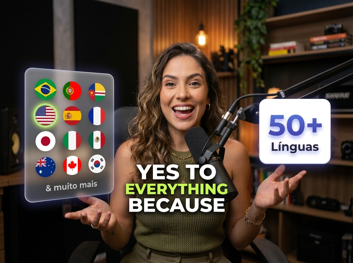 +50 Idiomas Disponíveis